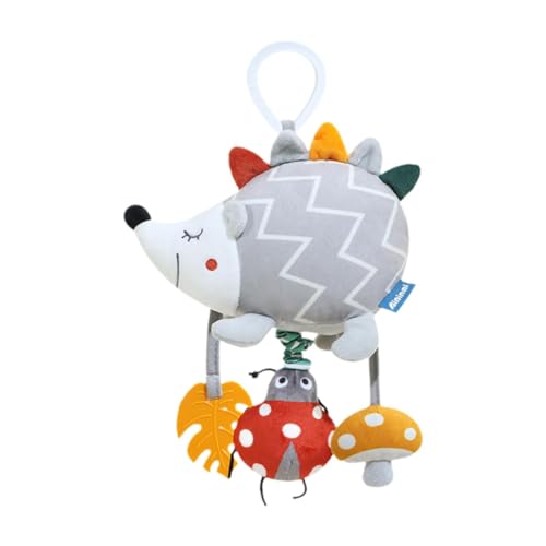 Fenteer Hanging Toy Seat Toy Musical Sensory Toy, süß, lernt tierbett Kinderspielzeug für Säuglinge 0-6 Monate Neugeborene, Igel Fenteer Hanging Toy Seat Toy Musical Sensory Toy, süß, lernt tierbett Kinderspielzeug für Säuglinge 0-6 Monate Neugeborene, Igel von Fenteer