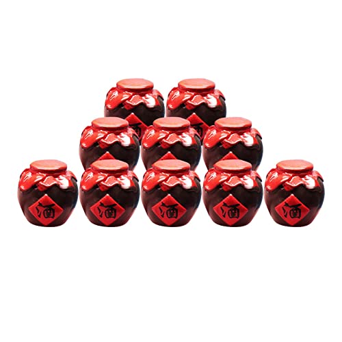Fenteer Harz Puppenhaus Mini Weinglas Rollenspiel Küche Spielzeug Wohnzimmer Dekor von Fenteer