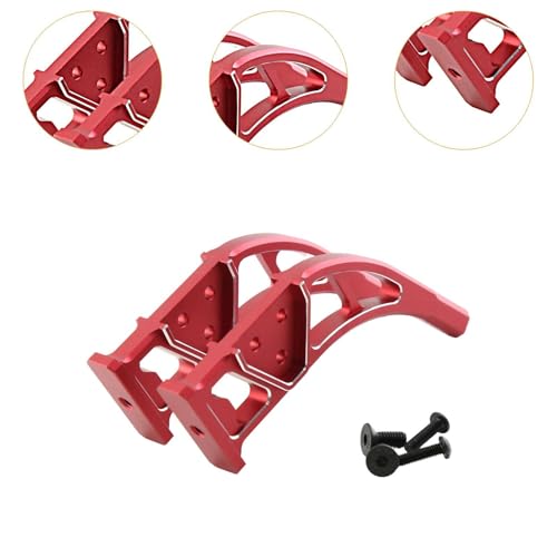 Fenteer Heckflügelstütze RC-Autoteil, RC-Zubehör Robustes professionelles Metallrahmen-Upgrade für Infraction 6S Blx-Autos im Maßstab 1/7, Rot Fenteer Heckflügelstütze RC-Autoteil, RC-Zubehör Robustes professionelles Metallrahmen-Upgrade für Infraction 6S Blx-Autos im Maßstab 1/7, Rot von Fenteer