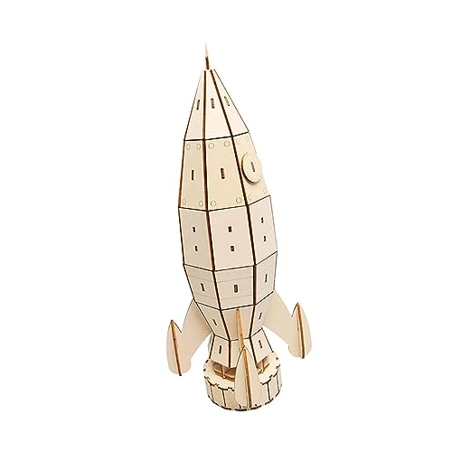 Fenteer Hölzerne DIY-Wissenschaftsexperiment-Sets, Montage, Puzzles, Raketen-Lehrmittel, Feinmotorik, Stammprojekt für Kinder im Alter von 8, 9, 10, 11 und, B Fenteer Hölzerne DIY-Wissenschaftsexperiment-Sets, Montage, Puzzles, Raketen-Lehrmittel, Feinmotorik, Stammprojekt für Kinder im Alter von 8, 9, 10, 11 und, B von Fenteer