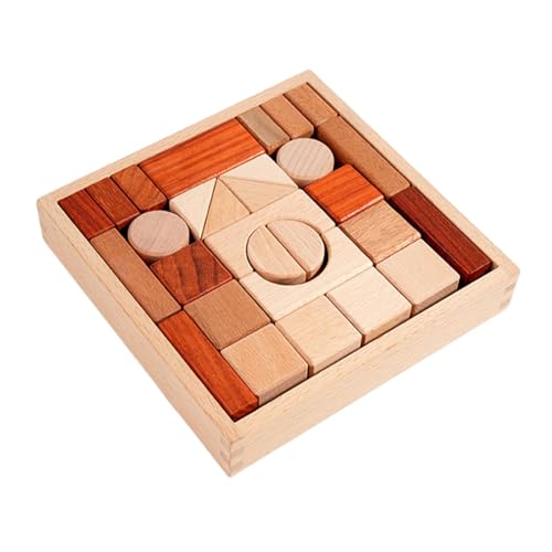 Fenteer Holzbausteine Stacker Geburtstagsgeschenke mit Aufbewahrungsbox Konstruktionsspielzeug Lernspielzeug für die Vorschule Fenteer Holzbausteine Stacker Geburtstagsgeschenke mit Aufbewahrungsbox Konstruktionsspielzeug Lernspielzeug für die Vorschule von Fenteer