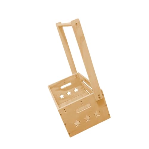 Fenteer Holzkiste für die Babyparty, Schrank mit Griff, stabile Aufbewahrungskiste aus Holz, Geschenkkorb für die Dusche, Party, für Neugeborene, Windeln, Stern Fenteer Holzkiste für die Babyparty, Schrank mit Griff, stabile Aufbewahrungskiste aus Holz, Geschenkkorb für die Dusche, Party, für Neugeborene, Windeln, Stern von Fenteer