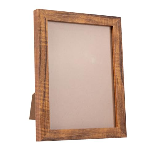 Fenteer Holzpuzzle Rahmen Bild Rahmen dekoratives Posterrahmen Fotorahmen für Dekoration Haus Hotelkunstliebhaber Dekorieren, Dunkel Fenteer Holzpuzzle Rahmen Bild Rahmen dekoratives Posterrahmen Fotorahmen für Dekoration Haus Hotelkunstliebhaber Dekorieren, Dunkel von Fenteer