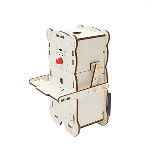 Fenteer Holztechnologie Kleine Produktionsgeschenke Entwicklungsspielzeug DIY Zubehör Puzzle Induktionsspielzeug Modell für Demonstrationsaktivitäten im Fenteer Holztechnologie Kleine Produktionsgeschenke Entwicklungsspielzeug DIY Zubehör Puzzle Induktionsspielzeug Modell für Demonstrationsaktivitäten im von Fenteer