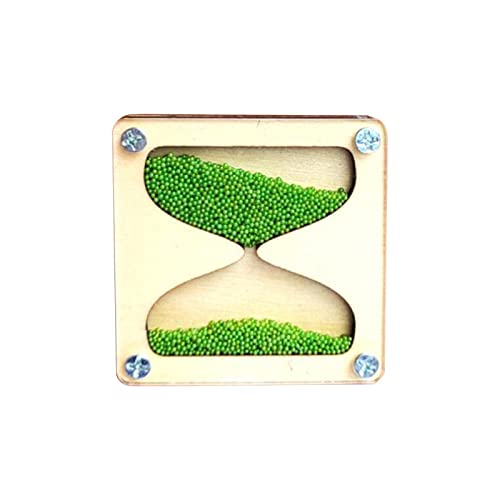 Fenteer Hourglass Busy Board Kit Motorik Frühe pädagogische -Unterrichtsrequisiten für Jungen Mädchen Reisen Auto Spielzeug Geburtstagsgeschenk, Hellblau von Fenteer