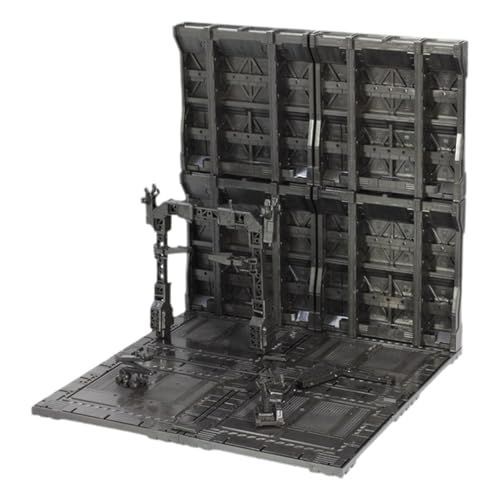 Fenteer Ineinander greifender Sockel, Modell-Sockel, Ständer, Bauarbeiter, Teilmodellierung, Hobby, Actionfigur, Ausstellungsständer, Modell, Spielzeug, Style G von Fenteer
