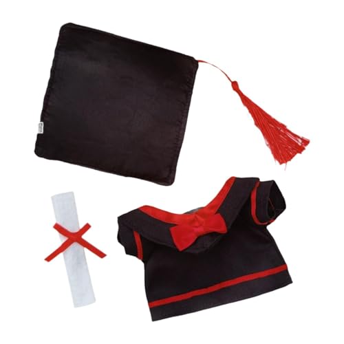 Fenteer Junggesellenhut und Abendkleid für Puppen, Verkleidung für kleine Mädchen, stilvolles, abnehmbares, bequemes Outfit, Mini-Puppenkleidung für , 3 Stück Fenteer Junggesellenhut und Abendkleid für Puppen, Verkleidung für kleine Mädchen, stilvolles, abnehmbares, bequemes Outfit, Mini-Puppenkleidung für , 3 Stück von Fenteer
