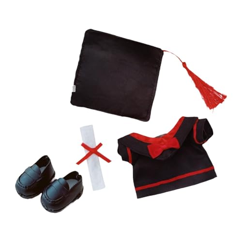 Fenteer Junggesellenhut und Abendkleid für Puppen, Verkleidung für kleine Mädchen, stilvolles, abnehmbares, bequemes Outfit, Mini-Puppenkleidung für , 4 Stück Fenteer Junggesellenhut und Abendkleid für Puppen, Verkleidung für kleine Mädchen, stilvolles, abnehmbares, bequemes Outfit, Mini-Puppenkleidung für , 4 Stück von Fenteer