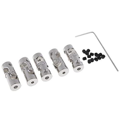 Fenteer Kardangelenk Wellenkupplung flexibel mit Wrench Set DIY Motor - 2,3x3mm von Fenteer