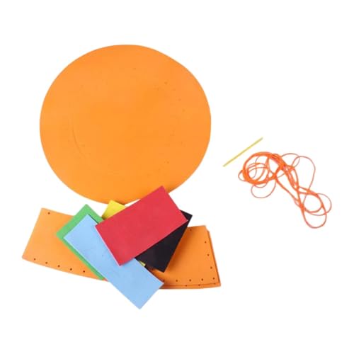 Fenteer Kinder DIY Hat Material Kit handgefertigte Handwerksparty Gefälligkeiten für Jungen Mädchen Kindergarten Aktivitäten Kinder DIY Craft Hut Machen Kit, Orange Fenteer Kinder DIY Hat Material Kit handgefertigte Handwerksparty Gefälligkeiten für Jungen Mädchen Kindergarten Aktivitäten Kinder DIY Craft Hut Machen Kit, Orange von Fenteer