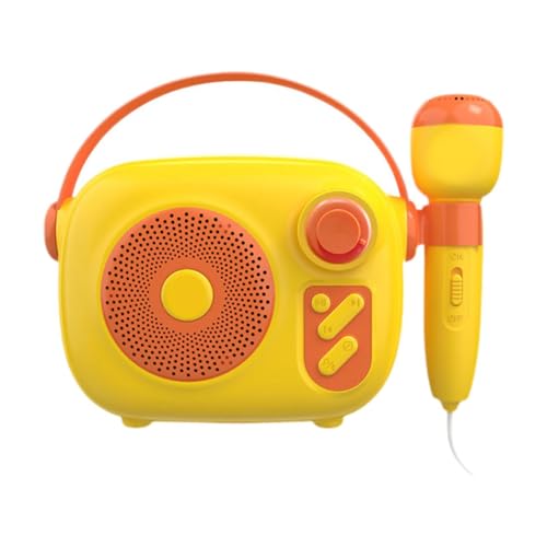 Fenteer Kinder-Karaoke-Maschine, tragbarer Lautsprecher, Musik-Spielzeug, singend, leicht, Kinder-Musik-Player, Spielzeug für Jungen, Mädchen, Kinder, Fenteer Kinder-Karaoke-Maschine, tragbarer Lautsprecher, Musik-Spielzeug, singend, leicht, Kinder-Musik-Player, Spielzeug für Jungen, Mädchen, Kinder, von Fenteer