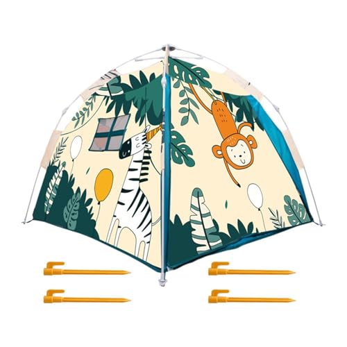 Fenteer Kinder Spielen Zelt Spielhaus Zelt Kind Aktivität Geschenke Sonnenschutz Strand Zelt Tipi Spielhaus für Jungen Mädchen Kinder, Khaki Fenteer Kinder Spielen Zelt Spielhaus Zelt Kind Aktivität Geschenke Sonnenschutz Strand Zelt Tipi Spielhaus für Jungen Mädchen Kinder, Khaki von Fenteer