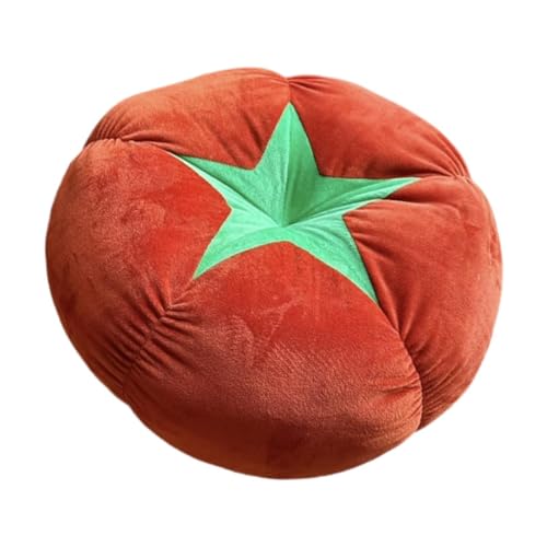 Fenteer Kissen in Tomatenform, Sitzkissen, Ornamente, gefülltes Kissen für Couch, Bett, Sofa, Schlafzimmer, Jungen, Mädchen, Rot Fenteer Kissen in Tomatenform, Sitzkissen, Ornamente, gefülltes Kissen für Couch, Bett, Sofa, Schlafzimmer, Jungen, Mädchen, Rot von Fenteer