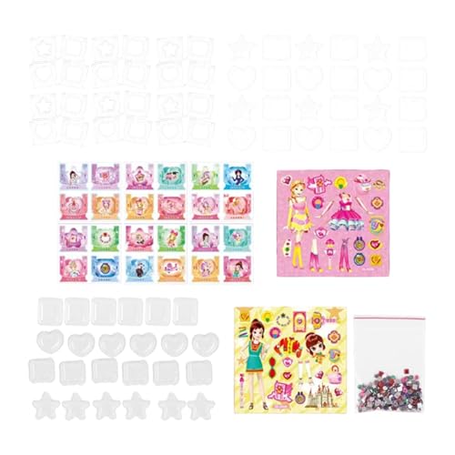 Fenteer Kleinkinder DIY Aufkleber Basteln Herstellung Spielzeug Cartoon Partybevorzugung Kunsthandwerk 3D Aufkleber Zubehör für Mädchen Kleinkinder Fenteer Kleinkinder DIY Aufkleber Basteln Herstellung Spielzeug Cartoon Partybevorzugung Kunsthandwerk 3D Aufkleber Zubehör für Mädchen Kleinkinder von Fenteer