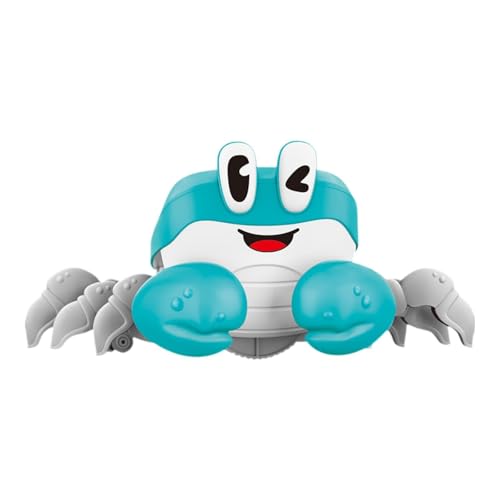Fenteer Krabbeltierspielzeug, sensorisches Tier, musikalisches Krabbelspielzeug, laufendes Tier, Babyspielzeug für Partys, Flexibilitätsübungen, Haustier, Blau Fenteer Krabbeltierspielzeug, sensorisches Tier, musikalisches Krabbelspielzeug, laufendes Tier, Babyspielzeug für Partys, Flexibilitätsübungen, Haustier, Blau von Fenteer