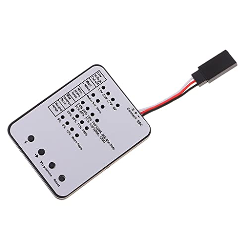 Fenteer LED Programmier KarteikarteniKarteikartenn/Programming Card for RC Cars ESC von Fenteer