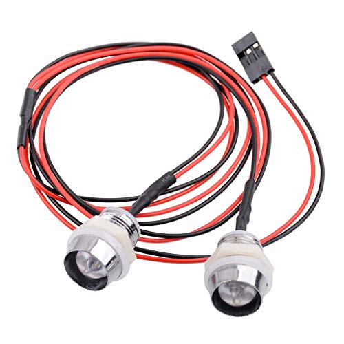 Fenteer LED rote Lampe Licht für 1/5 1/8 1/10 1/12 1/16 RC Modell Auto, 10mm Durchmesser Fenteer LED rote Lampe Licht für 1/5 1/8 1/10 1/12 1/16 RC Modell Auto, 10mm Durchmesser von Fenteer