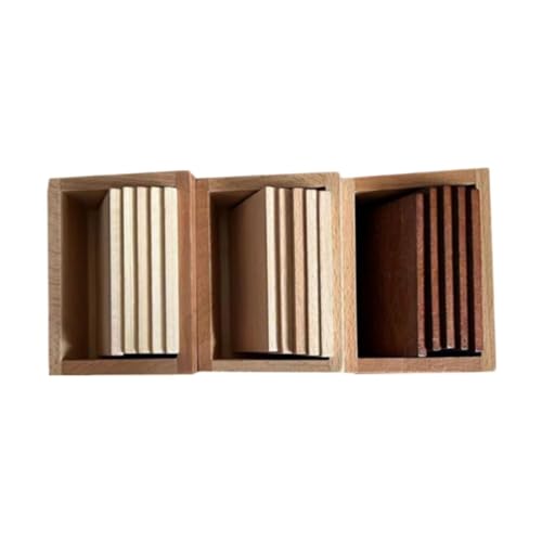 Fenteer Lehrmittelbox aus Holz, Vorschul-Lernspielzeug, pädagogisches Holzspielzeug für Babys, A Fenteer Lehrmittelbox aus Holz, Vorschul-Lernspielzeug, pädagogisches Holzspielzeug für Babys, A von Fenteer