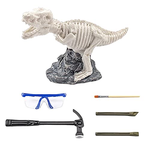 Fenteer Lustiges Dinosaurier-Ausgrabungsset Science Kit Spielzeug DIY Ausgrabungsspielzeug, Lernspielzeug für die Stammwissenschaft, Tyrannosaurus von Fenteer