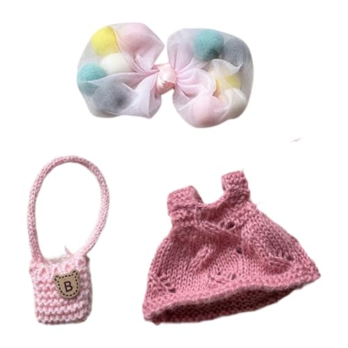 Fenteer Mädchen-Puppenkleidung, Schlüsselanhänger, Kleidungszubehör, Bezauberndes Puppenzubehör, handgefertigter süßer Puppenkleidungsanzug für, Style C Fenteer Mädchen-Puppenkleidung, Schlüsselanhänger, Kleidungszubehör, Bezauberndes Puppenzubehör, handgefertigter süßer Puppenkleidungsanzug für, Style C von Fenteer