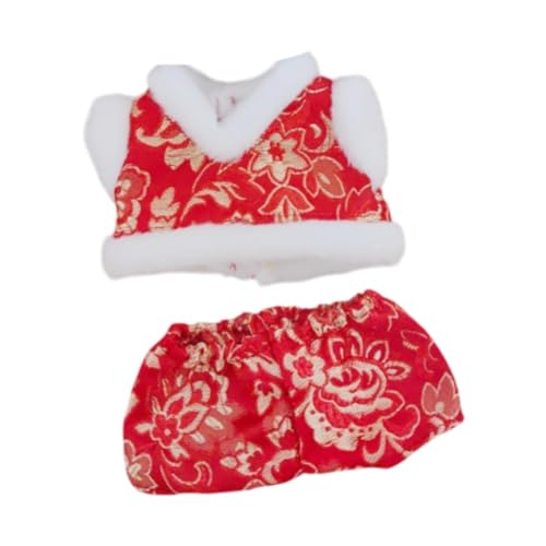 Fenteer Mini 6 Zoll Puppenkleidung, klassischer Tang-Anzug, Foto-Requisite, zum Selbermachen Ihrer Puppe, Mode, Anzieh-Outfit für 15 cm bis 17 cm große Fenteer Mini 6 Zoll Puppenkleidung, klassischer Tang-Anzug, Foto-Requisite, zum Selbermachen Ihrer Puppe, Mode, Anzieh-Outfit für 15 cm bis 17 cm große von Fenteer