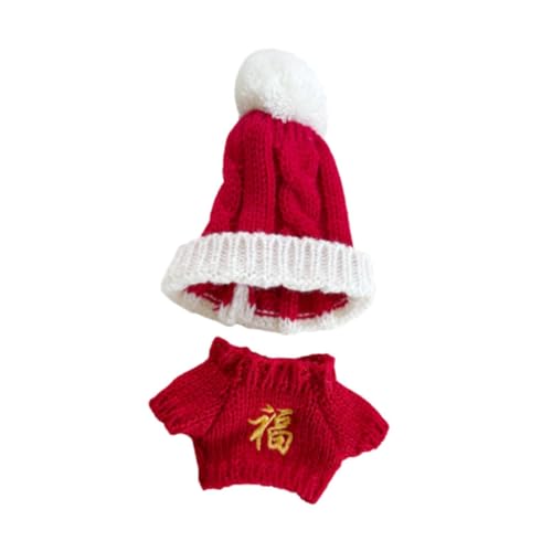Fenteer Mini-6-Zoll-Puppenkleidung, süße Puppenkleidung, zum Anziehen, zum Basteln Ihrer eigenen Puppe, Puppenpullover, Mädchen-Puppenkleidung für Alter 5–7, C von Fenteer