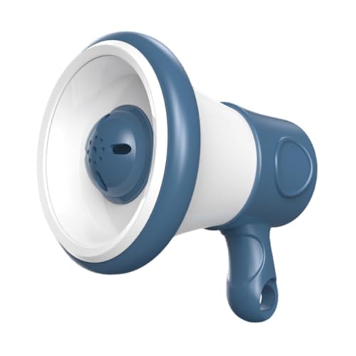 Fenteer Mini-Megaphon, Bullhorn-Soundspielzeug mit Aufnahmefunktion und Musik-Lautsprecher mit Kette für im Alter von 3–8 Jahren und älter, Jungen, Blau Fenteer Mini-Megaphon, Bullhorn-Soundspielzeug mit Aufnahmefunktion und Musik-Lautsprecher mit Kette für im Alter von 3–8 Jahren und älter, Jungen, Blau von Fenteer