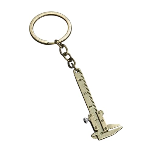 Fenteer Mini Metall Movable Vernier Bremssattel, Autoschlüsselketten -Mode -Mini -Werkzeuganhänger, Miniatur -Taschen -Vernier -Bremssattelschlüsselung für, Brozen Fenteer Mini Metall Movable Vernier Bremssattel, Autoschlüsselketten -Mode -Mini -Werkzeuganhänger, Miniatur -Taschen -Vernier -Bremssattelschlüsselung für, Brozen von Fenteer