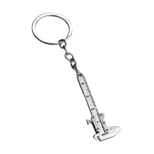 Fenteer Mini Metall Movable Vernier Bremssattel, Autoschlüsselketten -Mode -Mini -Werkzeuganhänger, Miniatur -Taschen -Vernier -Bremssattelschlüsselung für, Weiß Fenteer Mini Metall Movable Vernier Bremssattel, Autoschlüsselketten -Mode -Mini -Werkzeuganhänger, Miniatur -Taschen -Vernier -Bremssattelschlüsselung für, Weiß von Fenteer
