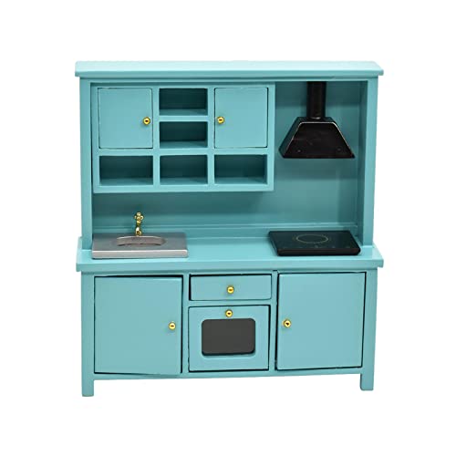 Fenteer Mini-Schrank aus Holz, Möbel, Küche, Pretend Play, Simulation, Miniatur-Vitrine für Schaufenster, Rollenspiel, Lebensszene, Layout, Geschenk Fenteer Mini-Schrank aus Holz, Möbel, Küche, Pretend Play, Simulation, Miniatur-Vitrine für Schaufenster, Rollenspiel, Lebensszene, Layout, Geschenk von Fenteer