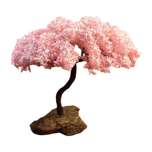 Fenteer Modell-Baumfigur, Miniatur-Baumdekor, Kirschblüten-Bastelarbeiten, Kuchendekoration, simuliertes Ornament für den BAU von Modelleisenbahnen von Fenteer