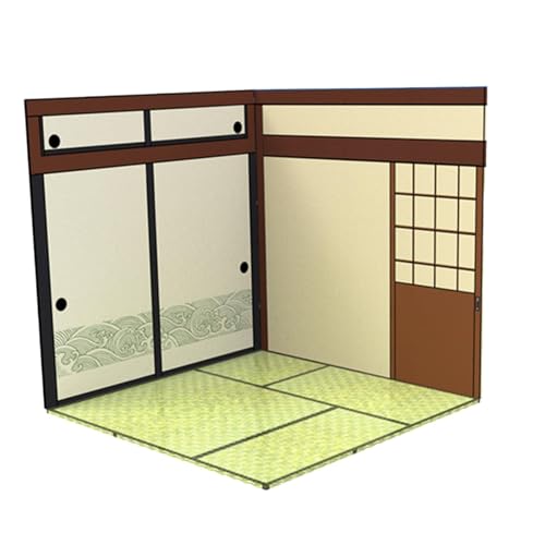 Fenteer Modell-Szenenhintergrund im Maßstab 1:6, Aufbewahrung, Diorama, Display, Show für Actionfiguren, Modelle, Autos, Ob11, BJD-Puppen, Puppen, Japanisches Haus Fenteer Modell-Szenenhintergrund im Maßstab 1:6, Aufbewahrung, Diorama, Display, Show für Actionfiguren, Modelle, Autos, Ob11, BJD-Puppen, Puppen, Japanisches Haus von Fenteer