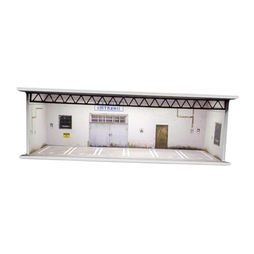 Fenteer Modellauto-Vitrine im Maßstab 1/64, Garagen-Diorama mit LED-Licht, dekorative DIY-Montage, Parkplatzszene, Spielzeugauto-Aufbewahrungsbox, Style E Fenteer Modellauto-Vitrine im Maßstab 1/64, Garagen-Diorama mit LED-Licht, dekorative DIY-Montage, Parkplatzszene, Spielzeugauto-Aufbewahrungsbox, Style E von Fenteer
