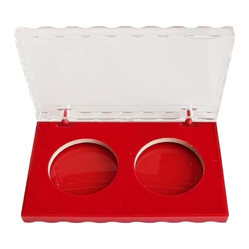 Fenteer Münzpräsentationsbox, Aufbewahrungskoffer, Gedenkmünzenhalter für Anstecknadeln, Enthusiasten, Souvenir, Geschenk, Geschäft, für 5cm Fenteer Münzpräsentationsbox, Aufbewahrungskoffer, Gedenkmünzenhalter für Anstecknadeln, Enthusiasten, Souvenir, Geschenk, Geschäft, für 5cm von Fenteer