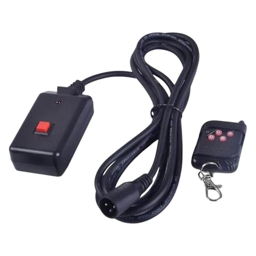 Fenteer Nebelmaschinen-Controller für den Innen- und Außenbereich, Zubehör, 3 Pins, Bühnencontroller für 400 W, 900 W, 1500 W, Party, DJ, Halloween Fenteer Nebelmaschinen-Controller für den Innen- und Außenbereich, Zubehör, 3 Pins, Bühnencontroller für 400 W, 900 W, 1500 W, Party, DJ, Halloween von Fenteer