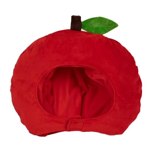Fenteer Obst-Apfel-Hut, Plüsch-Party-Kopfbedeckung, Verkleidungsdekor, Fotografie-Requisiten, süße ausgestopfte Kappe, Kopfbedeckung für Festivals, Feiertage, Fenteer Obst-Apfel-Hut, Plüsch-Party-Kopfbedeckung, Verkleidungsdekor, Fotografie-Requisiten, süße ausgestopfte Kappe, Kopfbedeckung für Festivals, Feiertage, von Fenteer