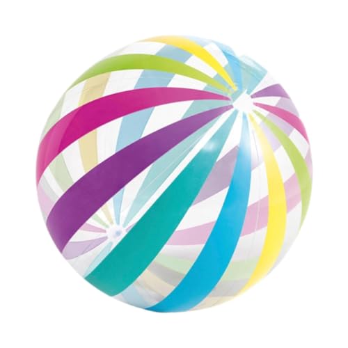 Fenteer PVC-Schwimmbadball für, aufblasbarer Strandball, Schwimmbadspielzeug, Sommer-Wasserspielspielzeug für draußen, Strand, Party, Gestreifter Ball Fenteer PVC-Schwimmbadball für, aufblasbarer Strandball, Schwimmbadspielzeug, Sommer-Wasserspielspielzeug für draußen, Strand, Party, Gestreifter Ball von Fenteer