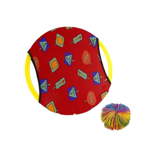 Fenteer Paddelfangbälle Spiel, Aktivitätsspielzeug, Wurf und Fangen von Bällen, Outdoor -Spiele, Partyversorgungen für Eltern Kinder -Kinder -Interaktion für, Rot Fenteer Paddelfangbälle Spiel, Aktivitätsspielzeug, Wurf und Fangen von Bällen, Outdoor -Spiele, Partyversorgungen für Eltern Kinder -Kinder -Interaktion für, Rot von Fenteer