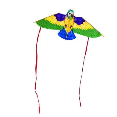 Fenteer Papageiendrachen, Stranddrachen, leicht, einfach zu verwenden, Drachen mit Cartoon-Tieren, Flugspiel für Kinder für Familienspiele im Freien, Gelb Fenteer Papageiendrachen, Stranddrachen, leicht, einfach zu verwenden, Drachen mit Cartoon-Tieren, Flugspiel für Kinder für Familienspiele im Freien, Gelb von Fenteer