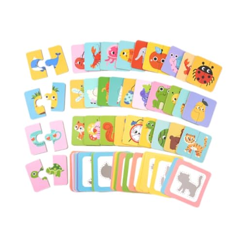 Fenteer Passende Puzzles, Lernspielzeug, Lernaktivitäten, Feinmotorik, Schatten-Matching-Spielzeug, Denksportaufgabe für Kindergartenkinder Fenteer Passende Puzzles, Lernspielzeug, Lernaktivitäten, Feinmotorik, Schatten-Matching-Spielzeug, Denksportaufgabe für Kindergartenkinder von Fenteer