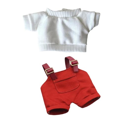 Fenteer Plüsch Puppenkleidung für 15 cm Puppe Doll Kleid Fashion Girls Geschenke DIY Photo Requisiten Puppenkleidung für Anhänger Puppe, Stil e von Fenteer