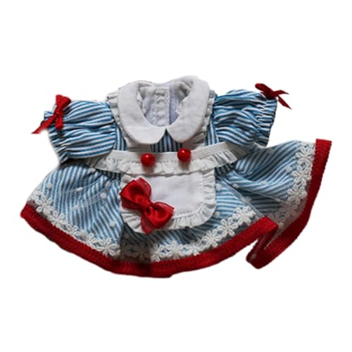 Fenteer Plüschpuppe Prinzessin Kleid Girl Doll Kleidung Dekoration für Kinder Bildungsfoto Requisiten Model Accessoires Dress up Kostüme, Blau von Fenteer