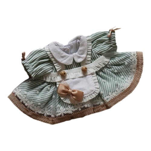Fenteer Plüschpuppe Prinzessin Kleid Girl Doll Kleidung Dekoration für Kinder Bildungsfoto Requisiten Model Accessoires Dress up Kostüme, GrÜn von Fenteer