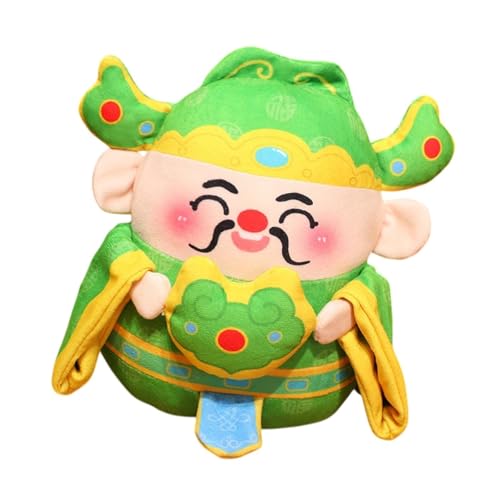 Fenteer Plüschtier, Plüschpuppe, süß, dekorativ, weiches, kreatives Plüschtier, traditionelle chinesische Plüschfiguren, für Café, Souvenir, Reichtum Fenteer Plüschtier, Plüschpuppe, süß, dekorativ, weiches, kreatives Plüschtier, traditionelle chinesische Plüschfiguren, für Café, Souvenir, Reichtum von Fenteer