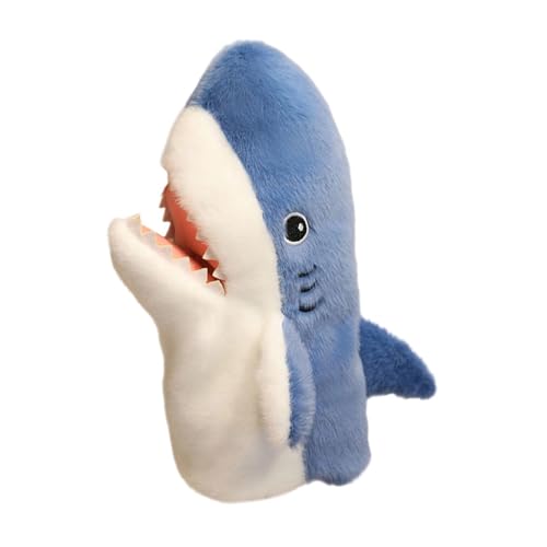 Fenteer Plüschtier-Handpuppe, interaktive Puppe, realistische Witze, Rollenspiel, Kopfhandschuhe, Stofftierspielzeug für die im Vorschulalter, Hai Fenteer Plüschtier-Handpuppe, interaktive Puppe, realistische Witze, Rollenspiel, Kopfhandschuhe, Stofftierspielzeug für die im Vorschulalter, Hai von Fenteer