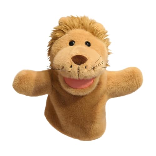 Fenteer Plüschtier-Handpuppe, interaktive Puppe, realistische Witze, Rollenspiel, Kopfhandschuhe, Stofftierspielzeug für die im Vorschulalter, Löwe Fenteer Plüschtier-Handpuppe, interaktive Puppe, realistische Witze, Rollenspiel, Kopfhandschuhe, Stofftierspielzeug für die im Vorschulalter, Löwe von Fenteer