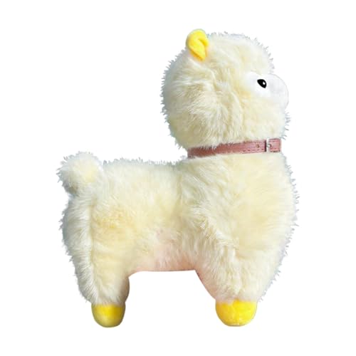 Fenteer -Plüschtierfigur, entzückender Klingelton, Cartoon-Heimdekoration, weiche Puppe, Plüschtier für Teenager, Jungen, Mädchen, Gelb von Fenteer