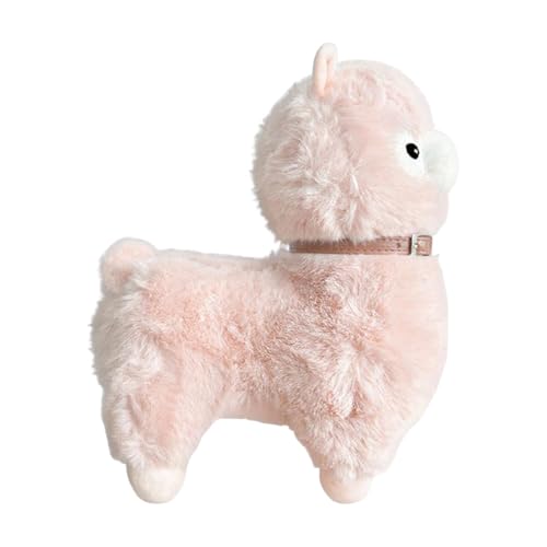 Fenteer -Plüschtierfigur, entzückender Klingelton, Cartoon-Heimdekoration, weiche Puppe, Plüschtier für Teenager, Jungen, Mädchen, Rosa von Fenteer