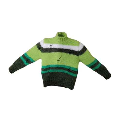 Fenteer Pullover-Kostüm im Maßstab 1/6 für männliche Figuren, Dekoration, DIY, Cosplay, Fashion Doll-Kleidung für 12-Zoll-Actionfiguren, GrÜn Fenteer Pullover-Kostüm im Maßstab 1/6 für männliche Figuren, Dekoration, DIY, Cosplay, Fashion Doll-Kleidung für 12-Zoll-Actionfiguren, GrÜn von Fenteer