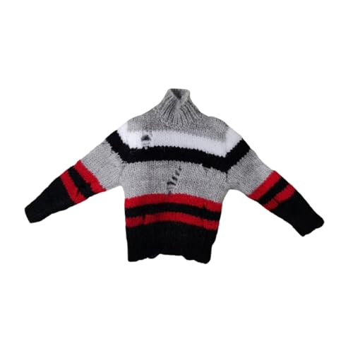 Fenteer Pullover-Kostüm im Maßstab 1/6 für männliche Figuren, Dekoration, DIY, Cosplay, Fashion Doll-Kleidung für 12-Zoll-Actionfiguren, Grau Fenteer Pullover-Kostüm im Maßstab 1/6 für männliche Figuren, Dekoration, DIY, Cosplay, Fashion Doll-Kleidung für 12-Zoll-Actionfiguren, Grau von Fenteer